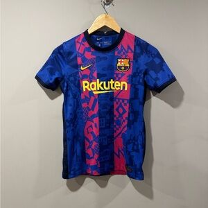 2021-2022 FC Barcelona Football Soccer Jersey